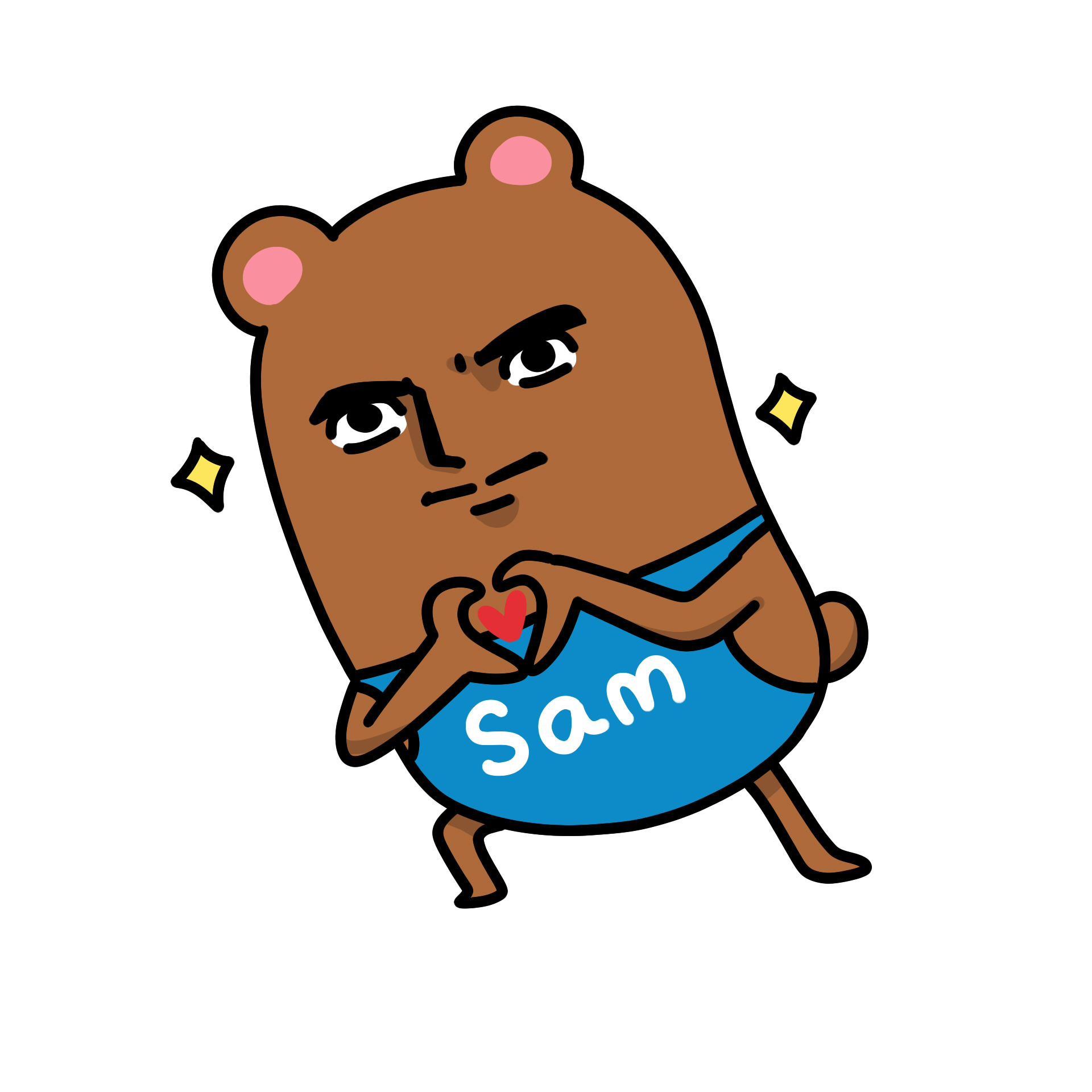 sam卡通头像-堆糖,美好生活研究所