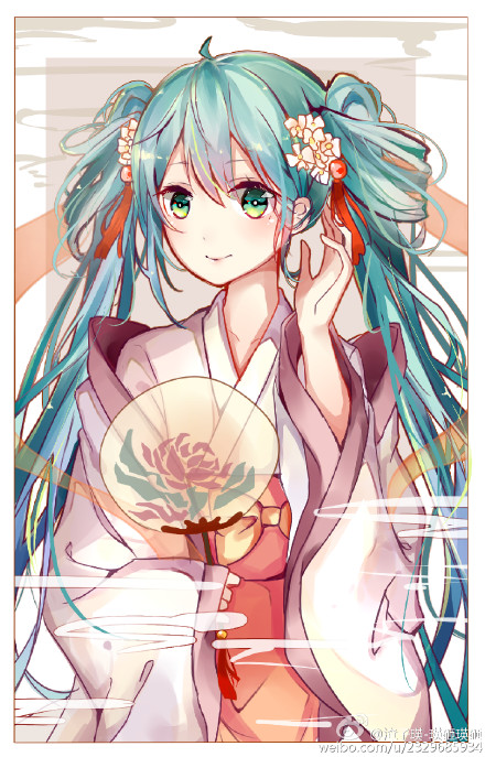 超可爱的miku,初音未来