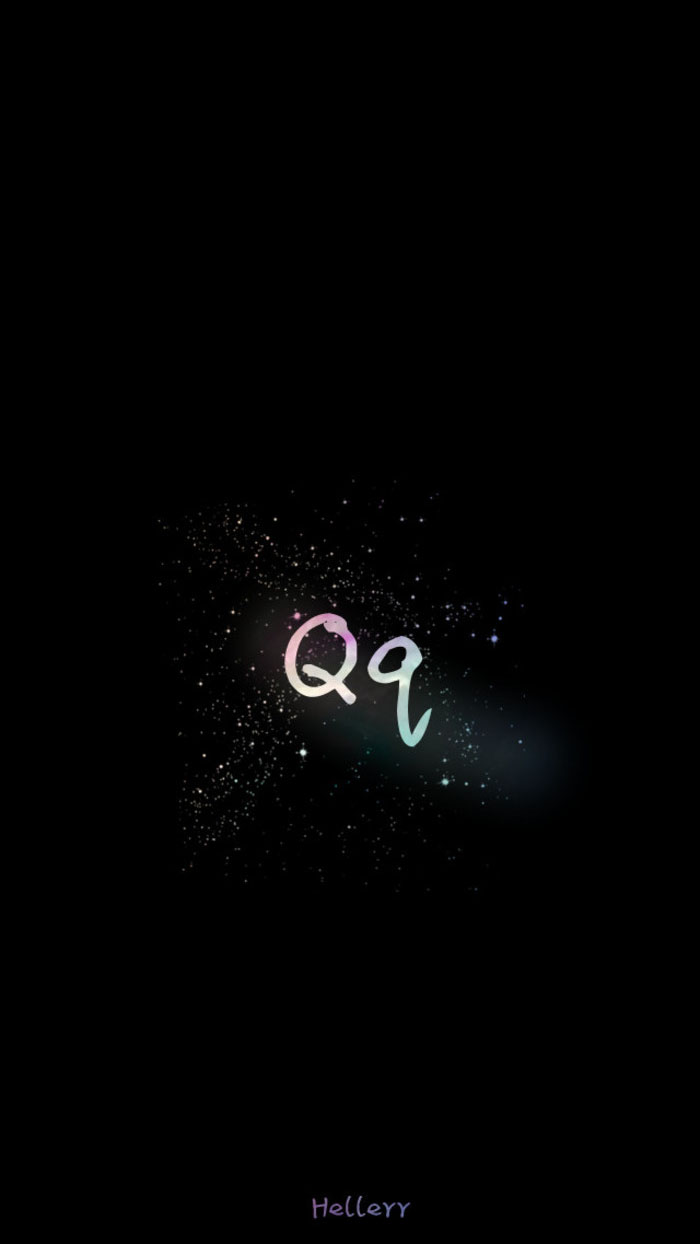 星空上的字母 qq