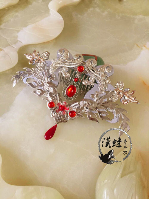 【汉蛙手工坊】花千骨cos头饰首饰 插画版大全套 高还原 前额饰 前三