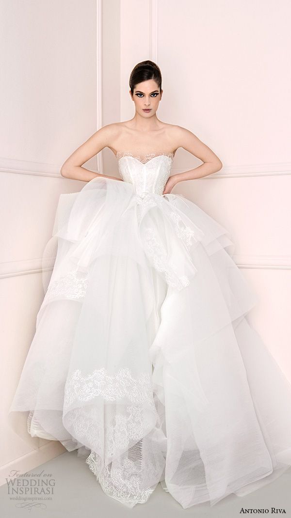antonio riva 2016 壁纸 婚纱 礼服 裙子 时尚 摄影