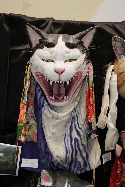 猫妖照片恐怖图片
