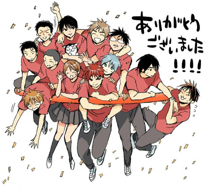 黑子的篮球 二次元 动漫 人物 头像 封面 手绘 壁纸 官图 同人 插画