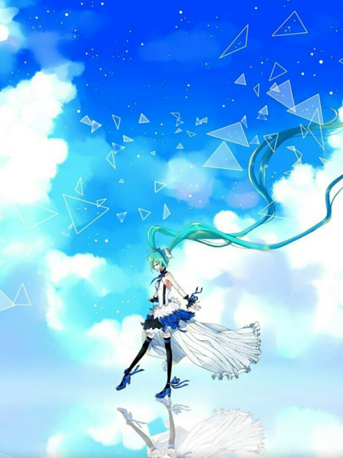 初音未来 二次元美少女 动漫 歌手 壁纸