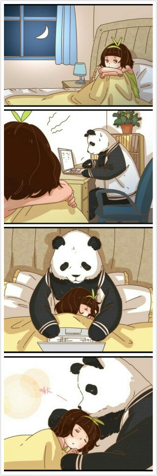 三三和熊猫男友顾先生