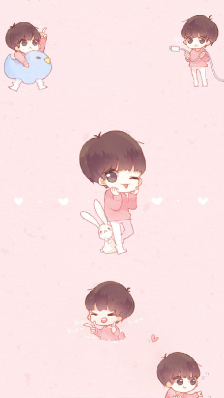 王源q版锁屏 cr 奈留子