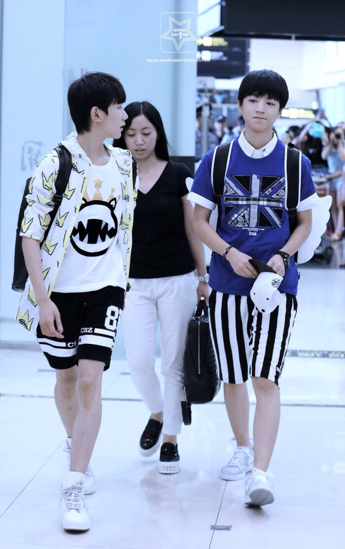 王俊凯#tfboys#王源 20150720重庆-台湾