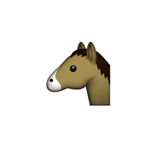 emoji马头图片图片