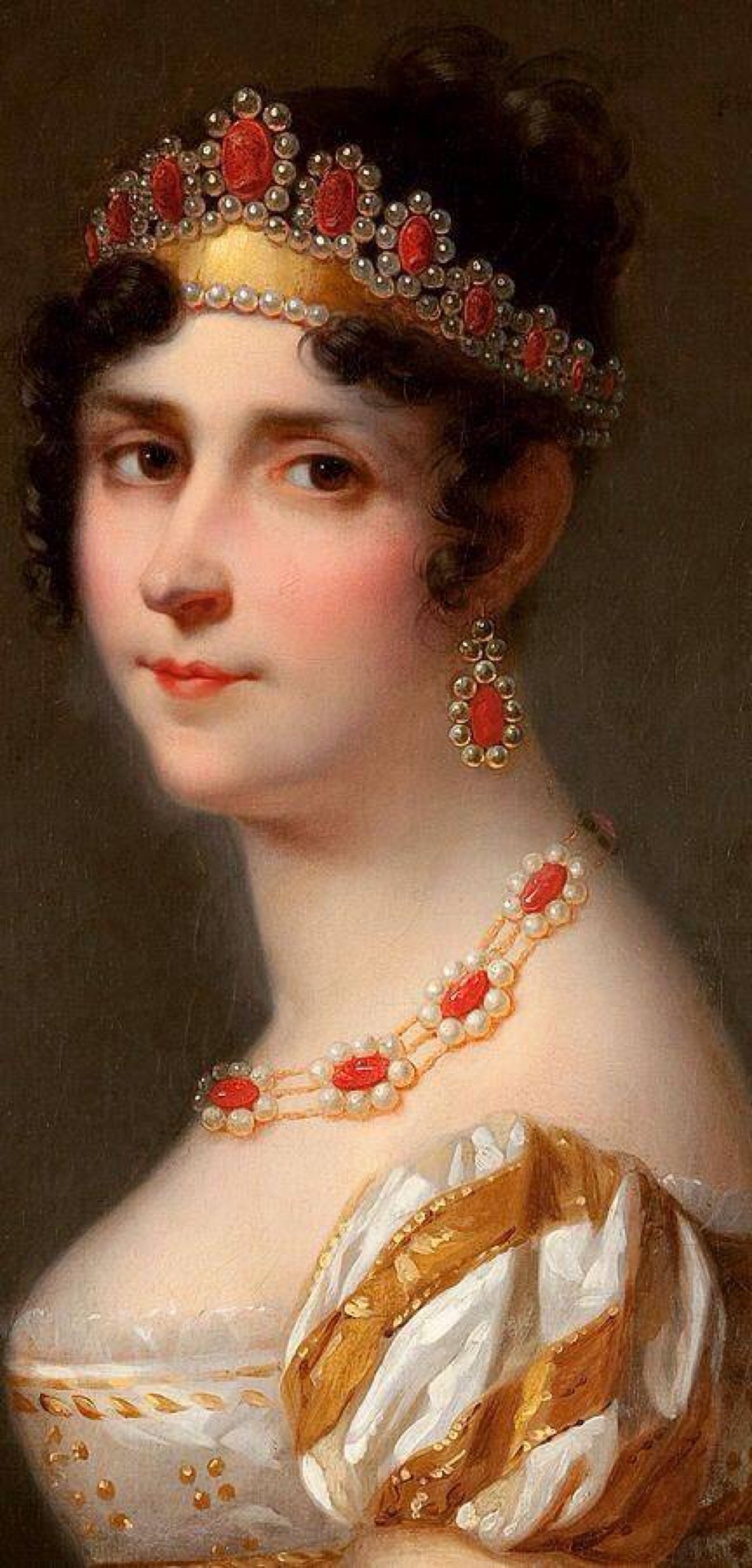 皇后的偏爱,当时cameo首饰是权贵阶层必备的饰品,拿破仑送给约瑟芬的