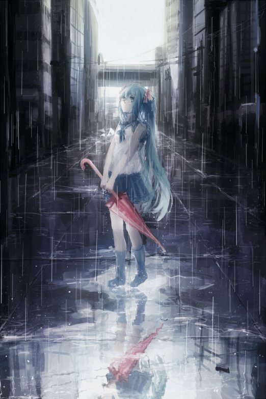 可怜的初音……二次元 初音未来 动漫