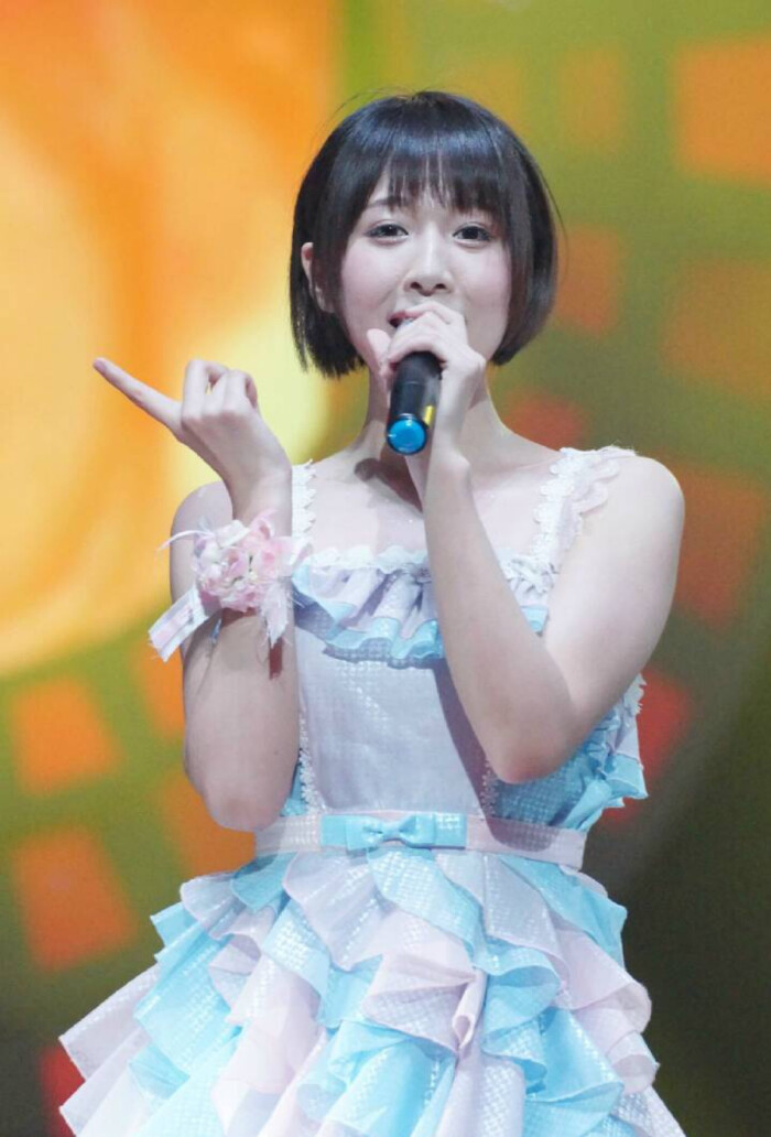 snh48爱吃兔(hii)成员 刘佩鑫 第二届总选举 反图