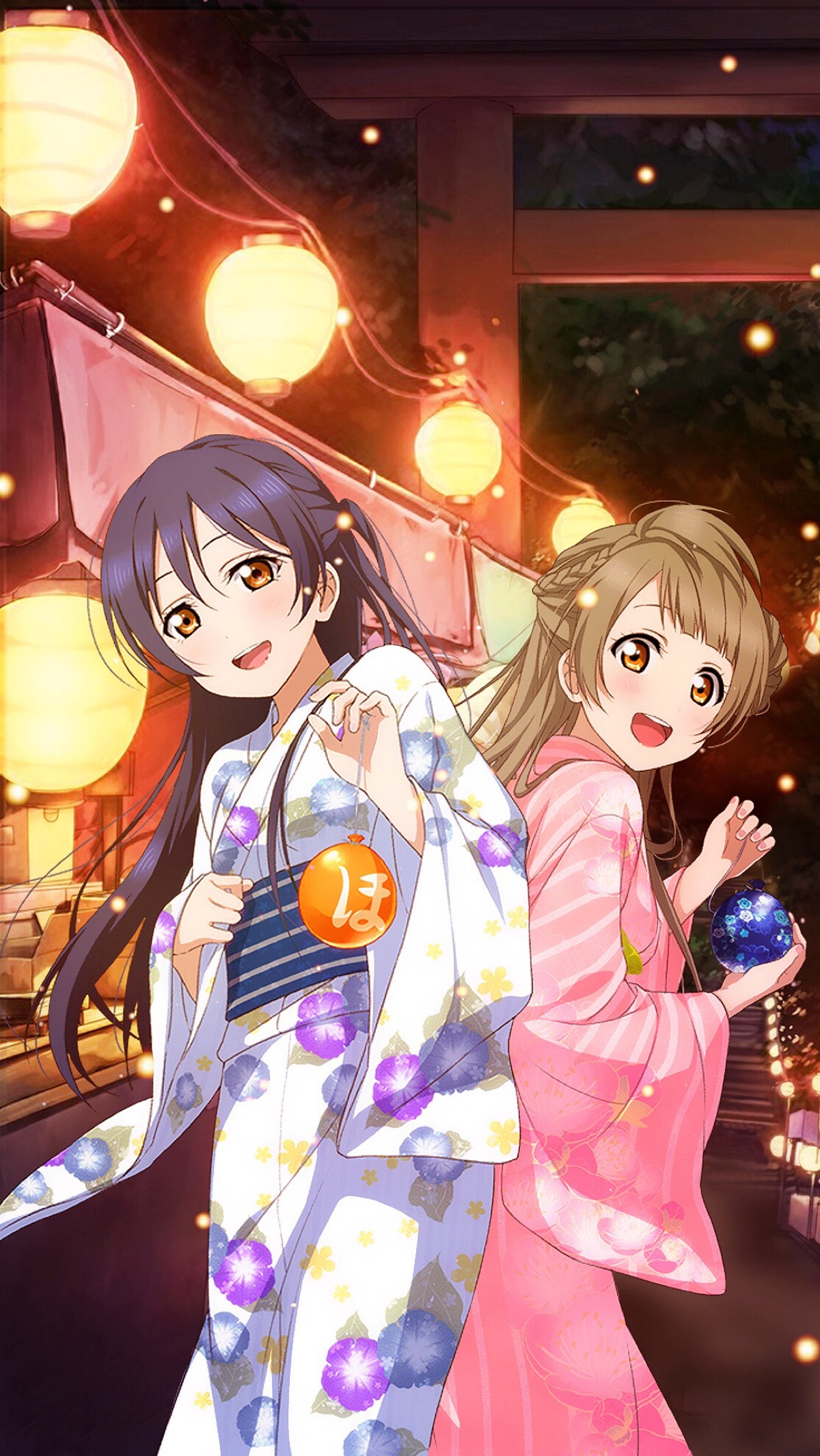 夏日祭典 lovelive 南小鸟 海未