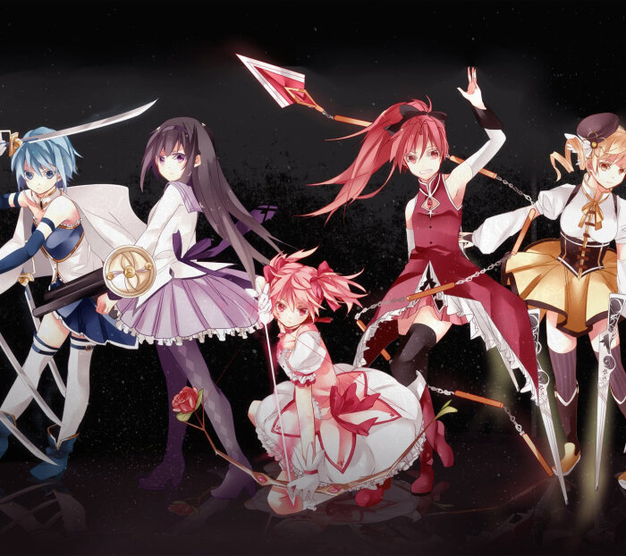 五色战队. 魔法少女小圆