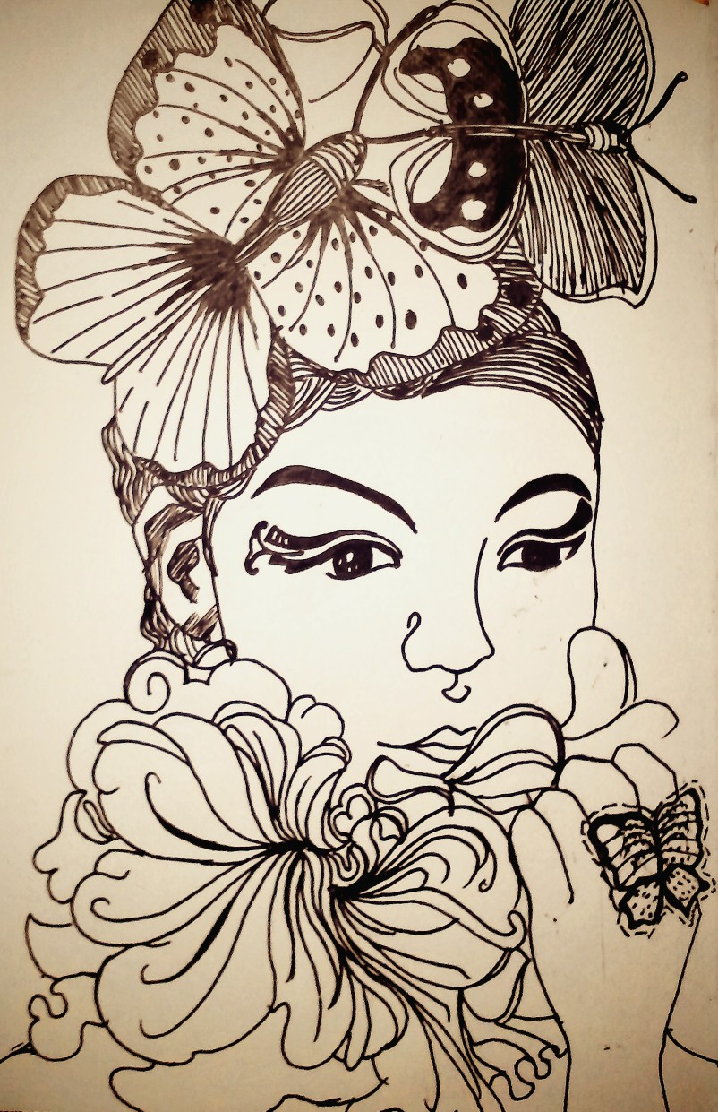 线描的临摹