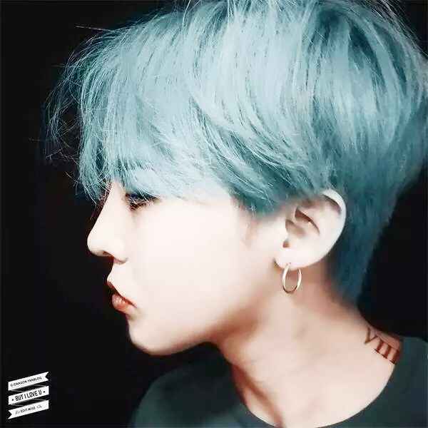 gd#权志龙#薄荷发色#帅气扫图