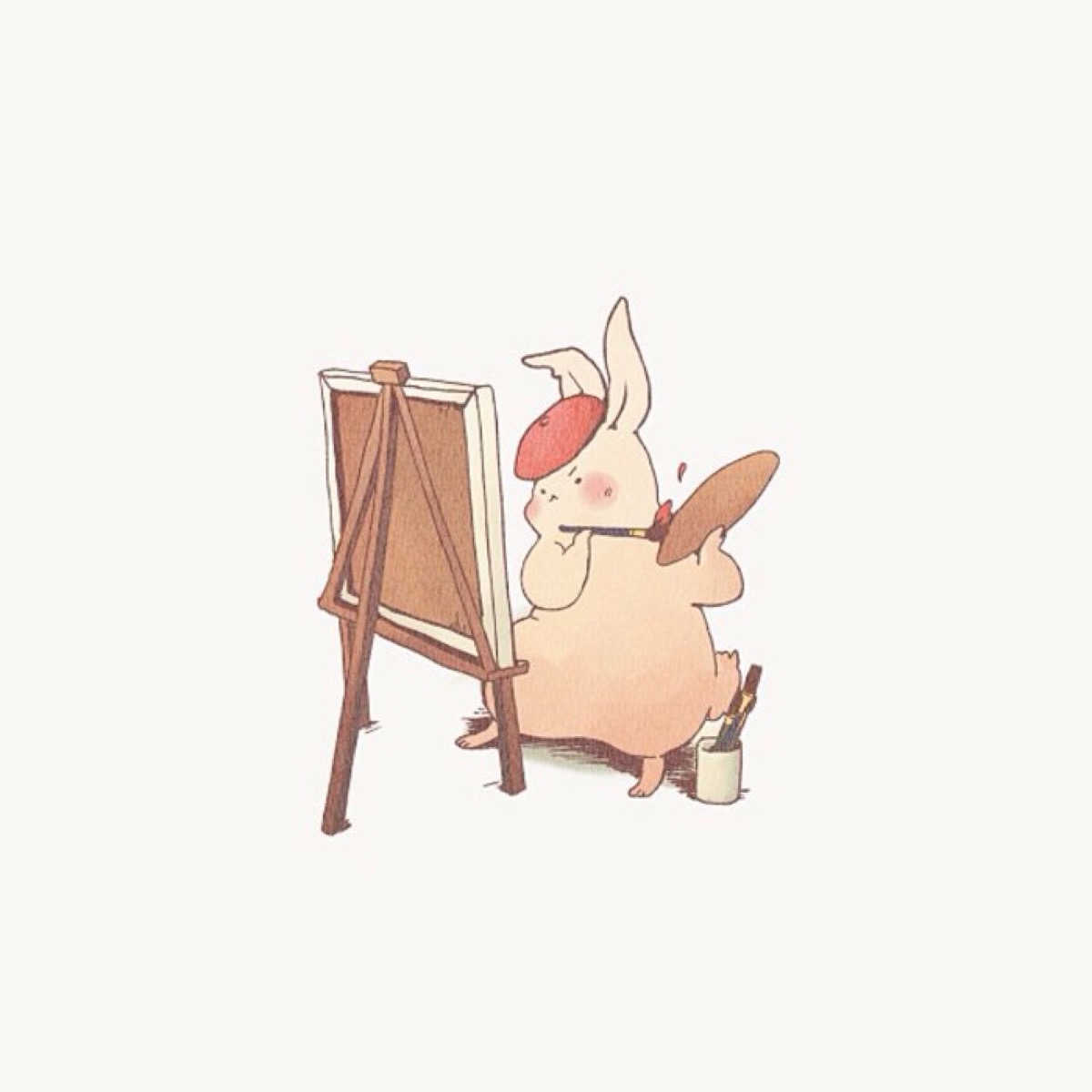 小兔子头像