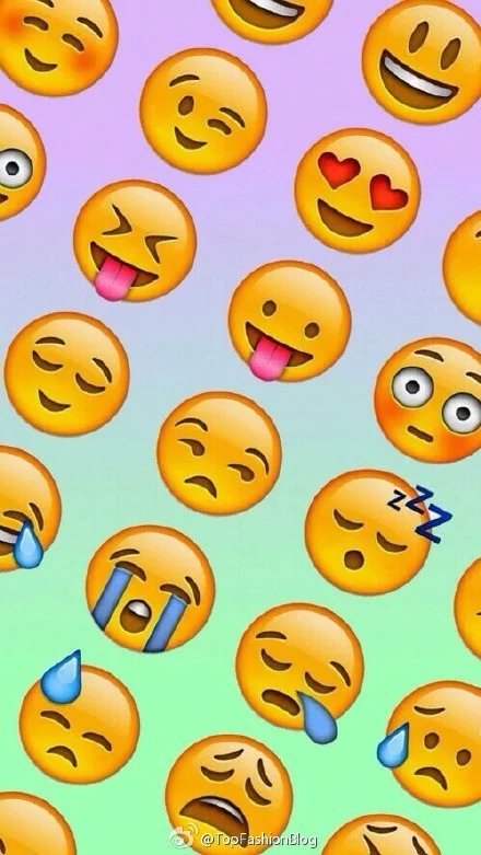 被玩坏的emoji. 总有一个你会喜欢 可做壁纸