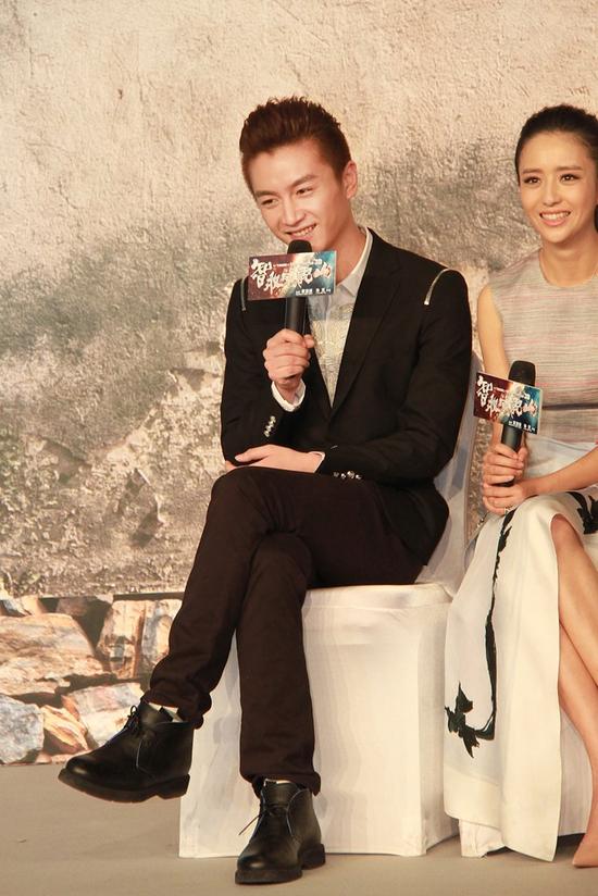 20141216活动徐克电影智取威虎山剧院首映 陈晓饰演高波 cr.媒体图