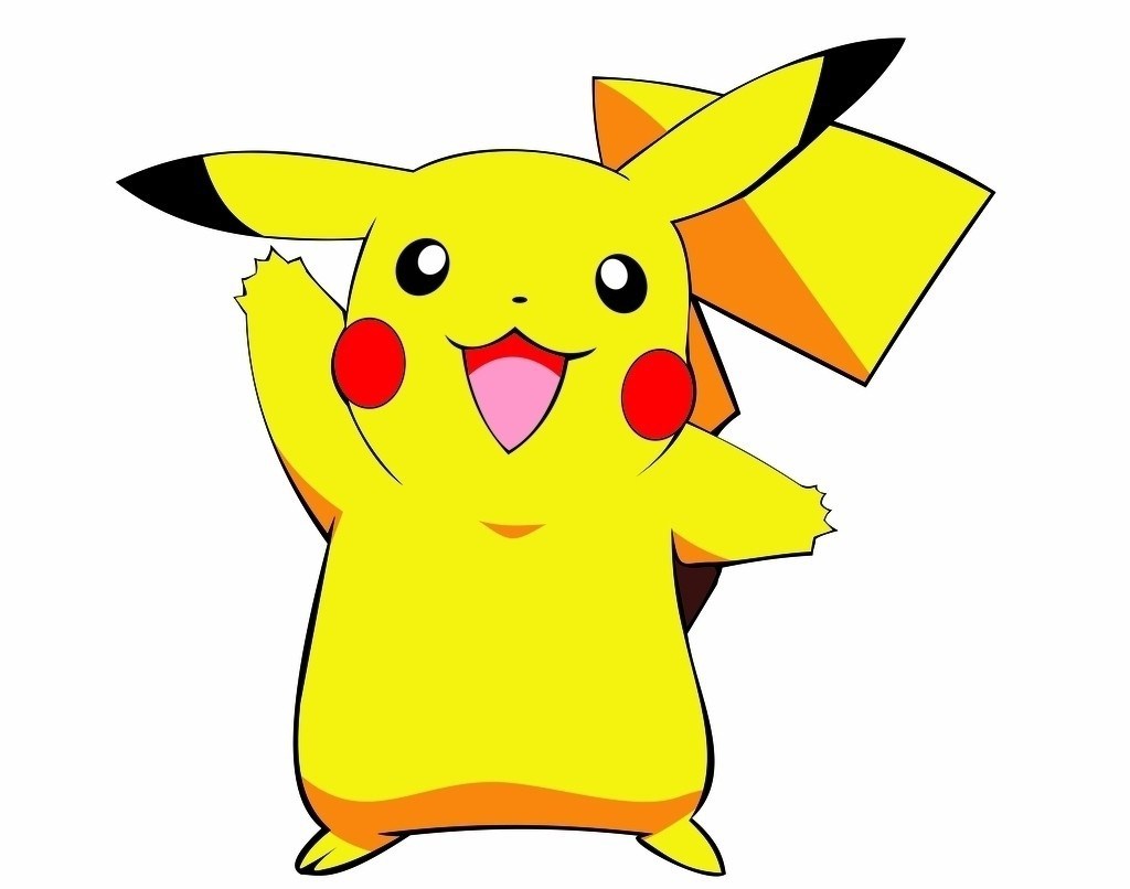 皮卡丘——《神奇宝贝》它的耳朵很长,尖端是黑色的.