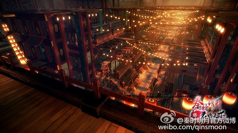 秦时明月 场景图 建筑 古风 中国风