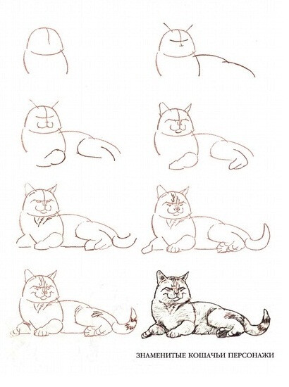 100种小猫画法超难图片