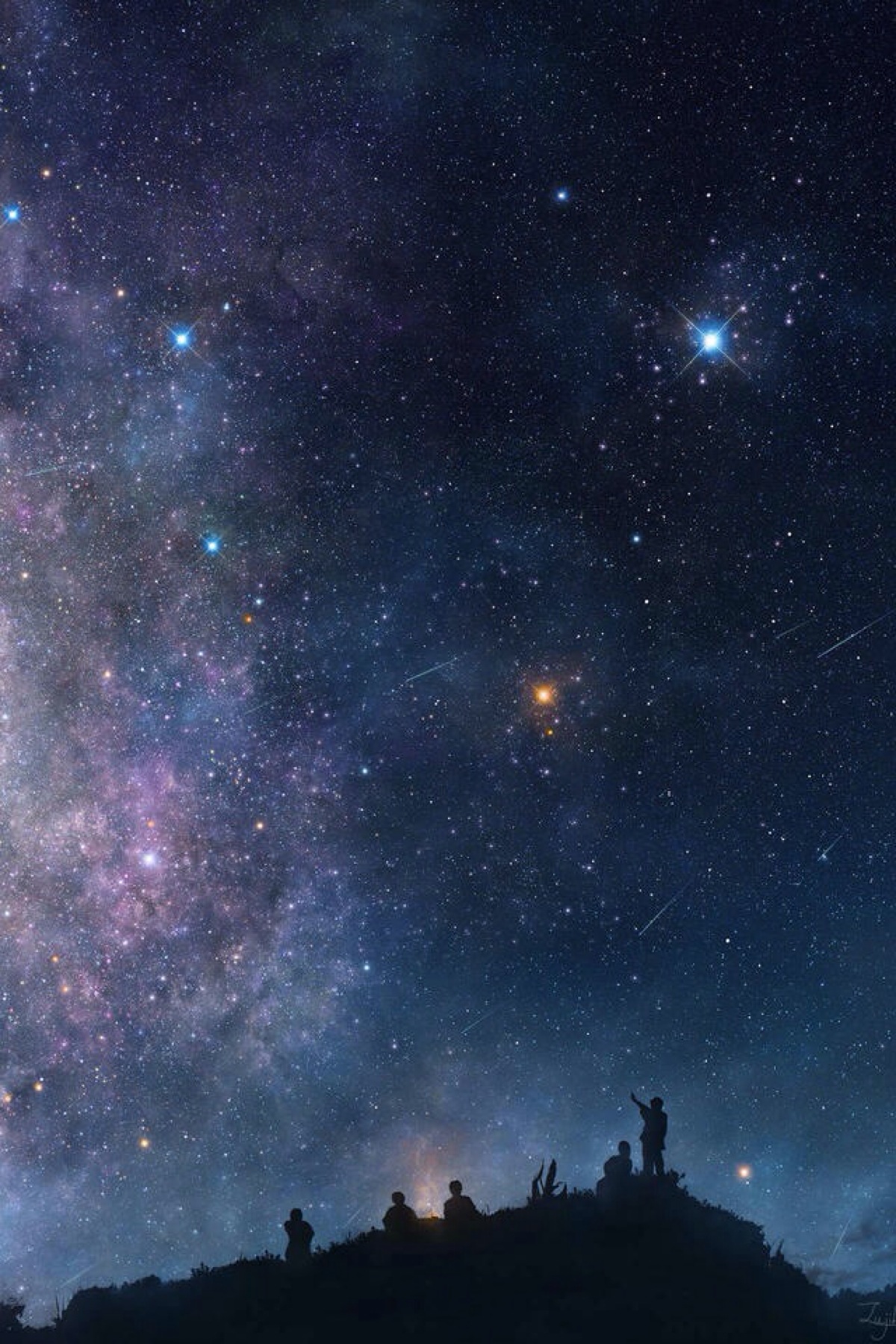 时刻关注#二次元的星空