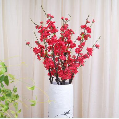 梅花 桃花 仿真花假花装饰花 影楼道具 桃树制作 市场价格 32.
