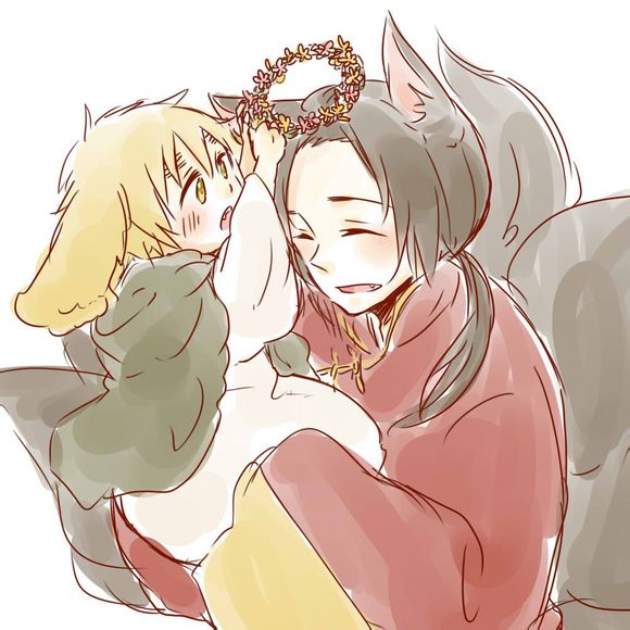 aph 黑塔利亚 亚瑟柯克兰 王耀 朝耀 好茶组