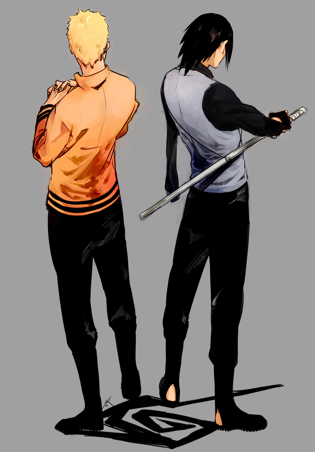 火影忍者 naruto 漩涡鸣人 宇智波佐助