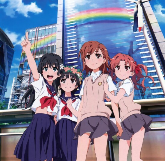 动漫#二次元#科学的超电磁炮#炮姐#御坂美琴#白井黑子#佐天泪子#初春