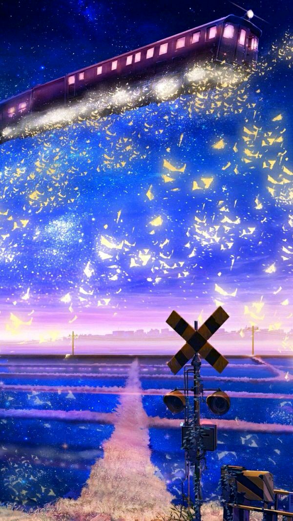 风景 动漫美景 插画 场景 星空 天空 美图 美景图 最美不过二次元