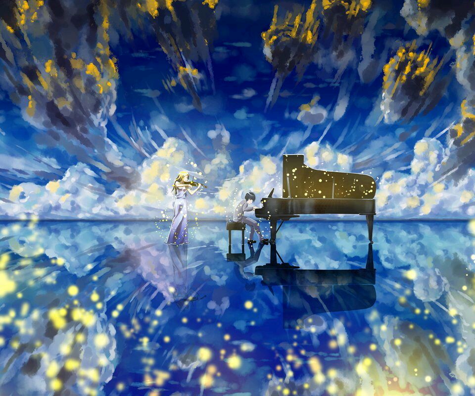 风景 动漫美景 插画 场景 星空 天空 美图 美景图 最美不过二次元