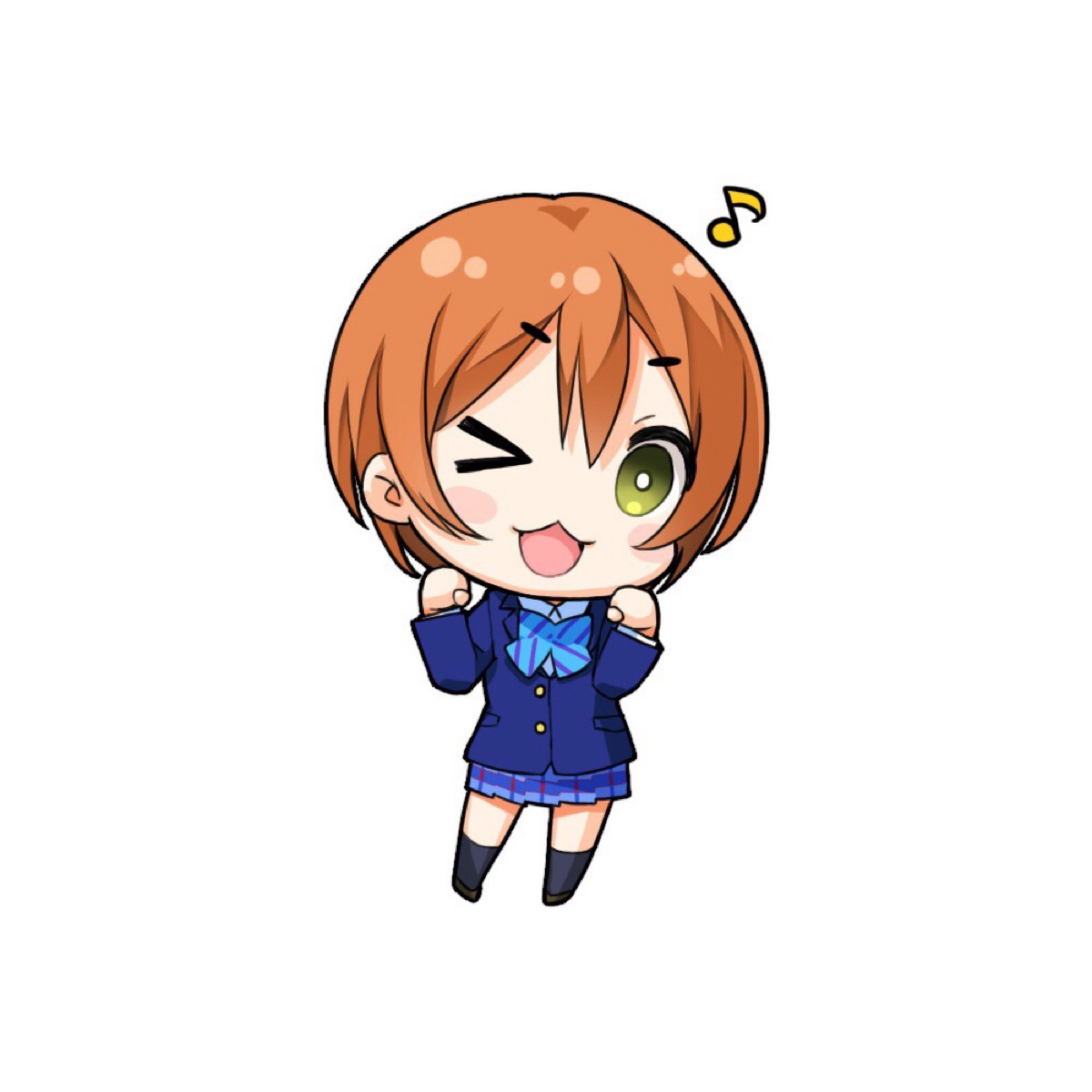 lovelive;love live の星空凛;头像;动漫女头;二次元女头;q版萌萌哒