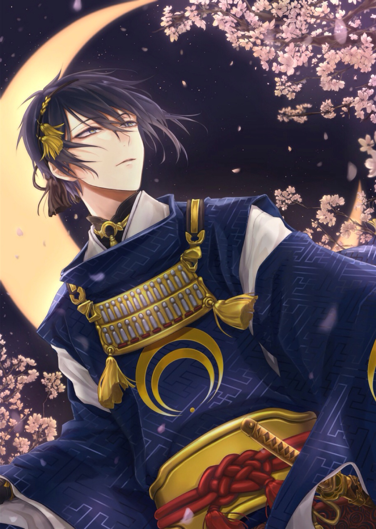 刀剑乱舞 三日月宗近【图源来自网络侵删