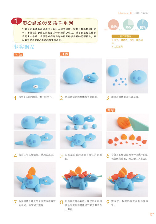 粘土q版剑龙