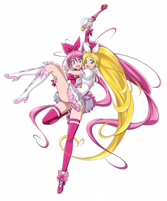 光之美少女suite cure melody,cure rhythm