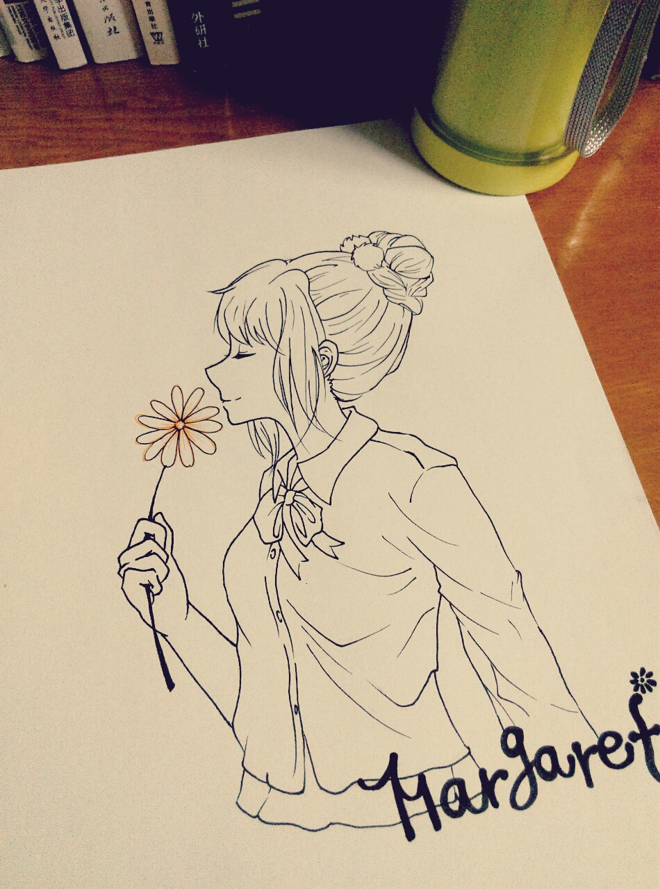 画画是件让人放松的事