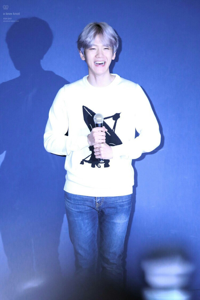 边伯贤#baekhyun 150825 smtown the stage 舞台问候