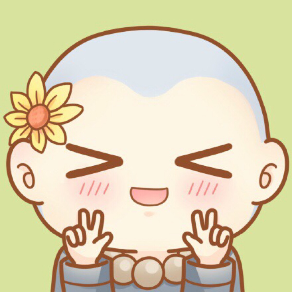 郭斯特作品,给我来个小和尚 萌萌哒头像 小头像