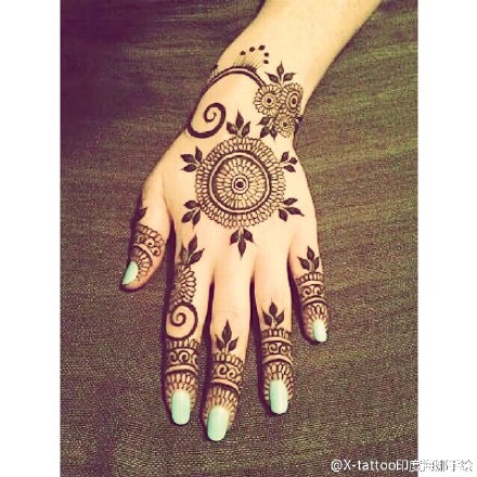 henna印度海娜