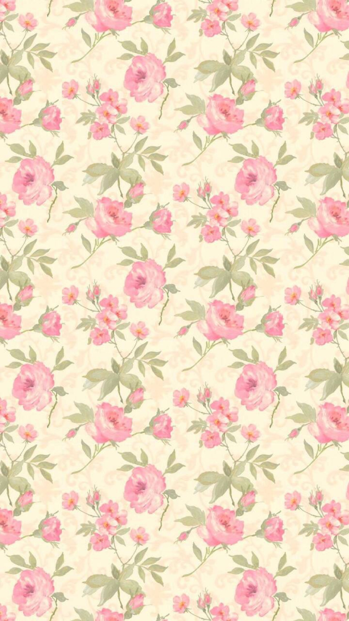 碎花壁纸 小清新