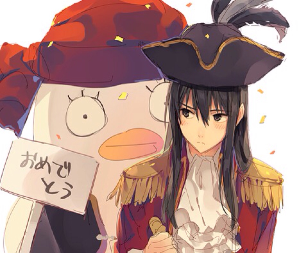 二次元 #桂小太郎 #伊丽莎白 #银魂 #银他妈 #动漫 #同人 #插画