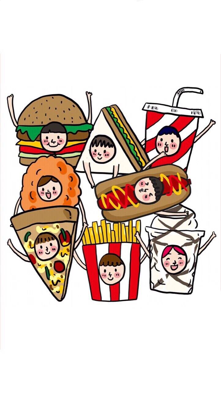 静物@美食@萌物 个性锁屏手机高清壁纸 kfc
