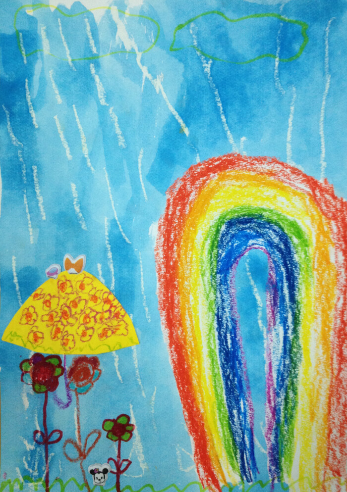 雨中的彩虹 豆豆的作品
