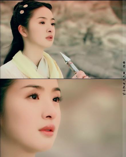 林依晨《射雕英雄传》【黄蓉】冰纨雪柳映参差,轻舟绰立仙人姿.