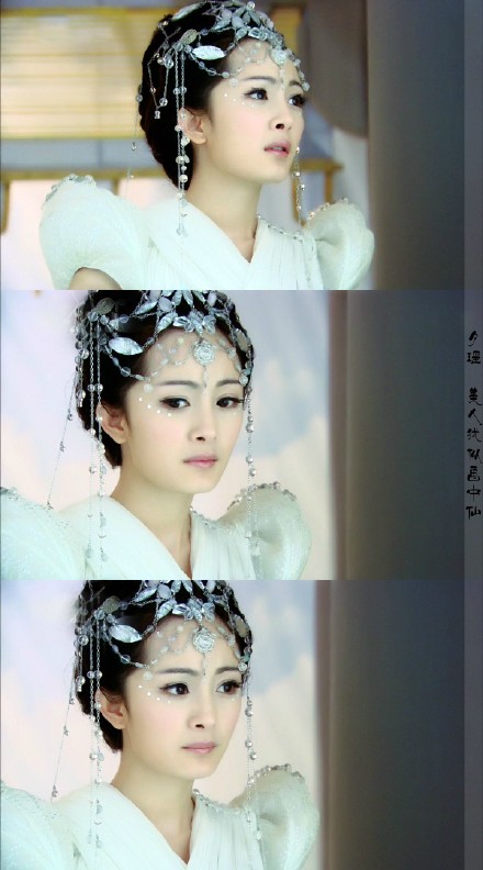 杨幂《仙剑奇侠传三》【夕瑶】清丽出尘,冰洁宛若雪花之色.