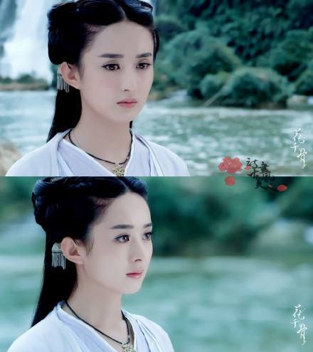 赵丽颖《花千骨》【花千骨】"师父,小骨什么都不想要,只想一辈子做
