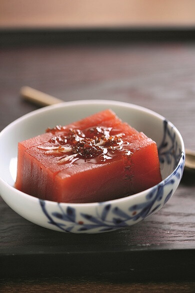 【桂花京糕梨丝】食材: 新疆香梨1个,山楂糕250克