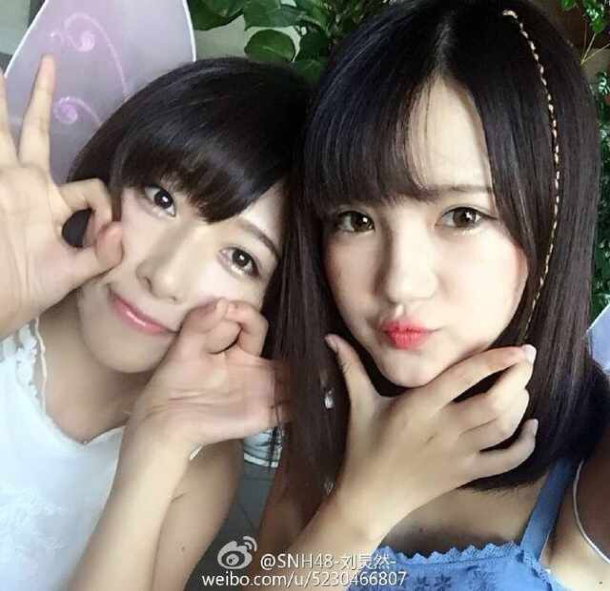 snh48 teamhii 刘佩鑫 微博图 海南拍摄mv
