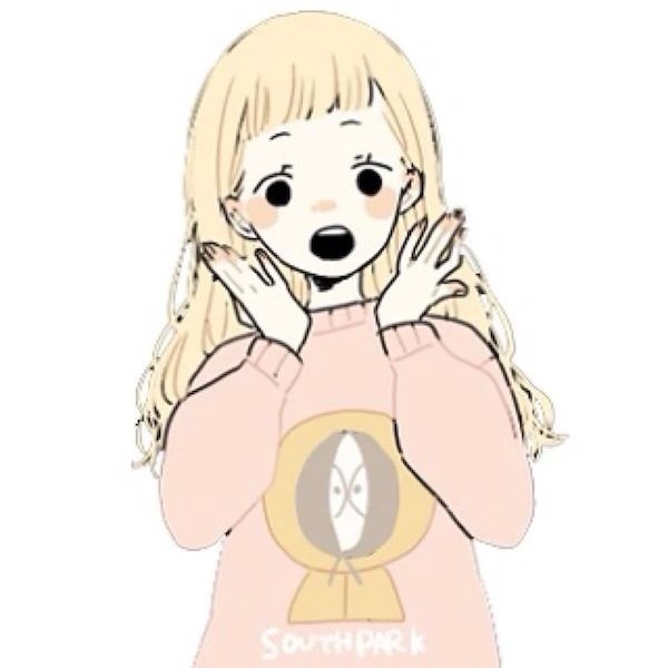 动漫 情侣头像 手绘 暖色调 动漫头像女